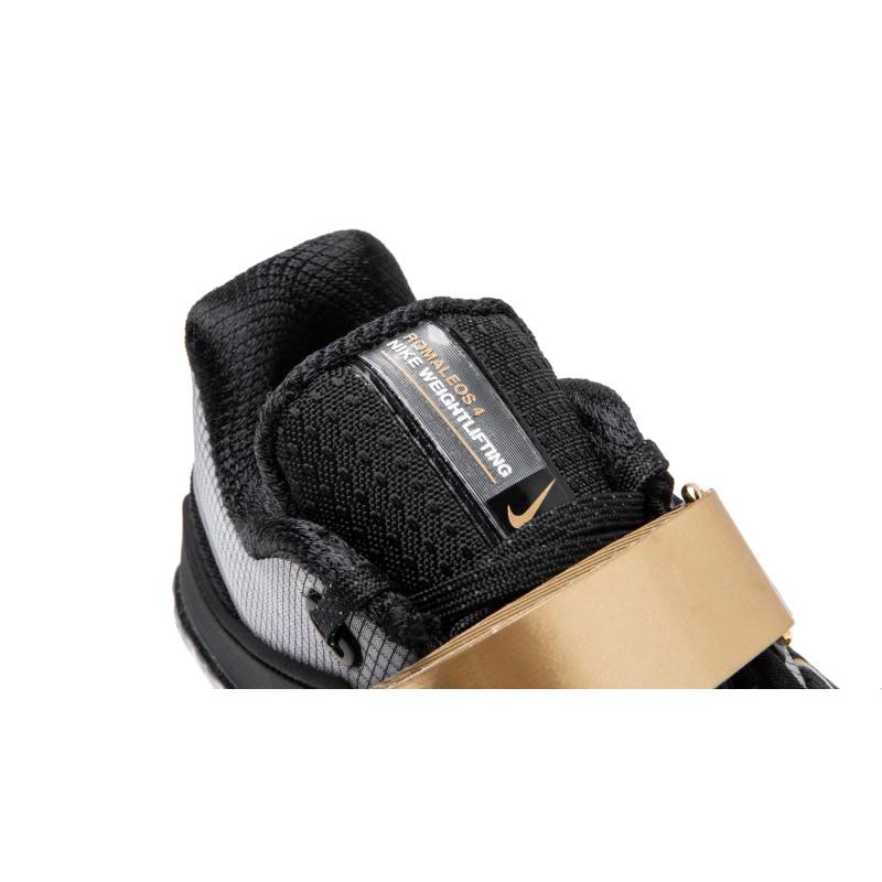 Vzpěračské boty Nike Romaleos 4 - black/metallic gold