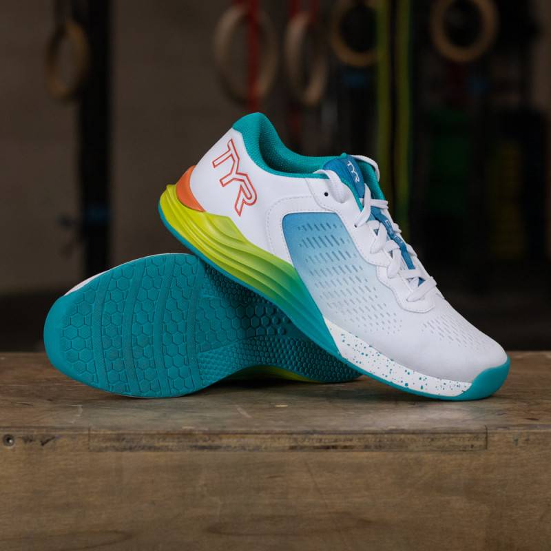 Training Shoes for CrossFit TYR CXT-1 - White/Turquoise