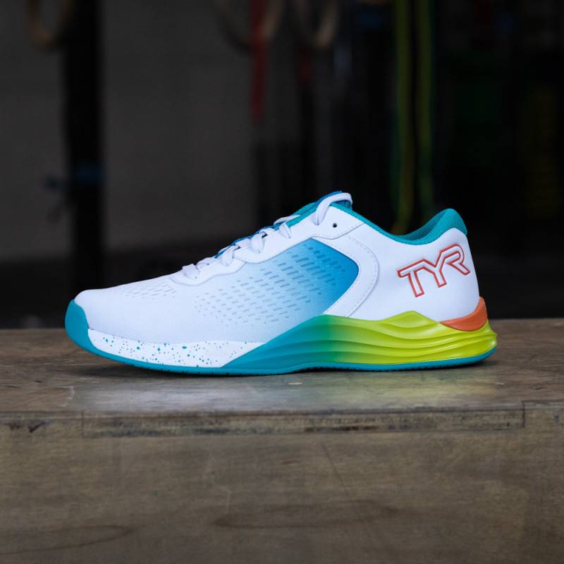 Training Shoes for CrossFit TYR CXT-1 - White/Turquoise