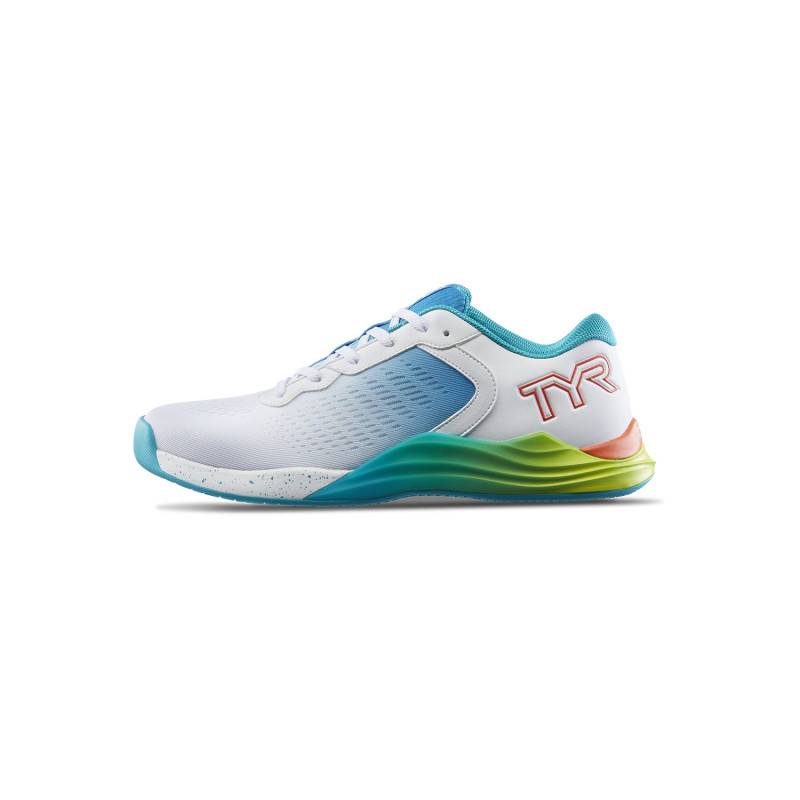 Tréninkové boty na CrossFit TYR CXT-1 - White/Turquoise