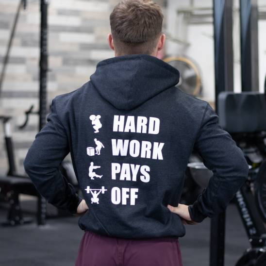 mikina WORKOUT HWPO - černá