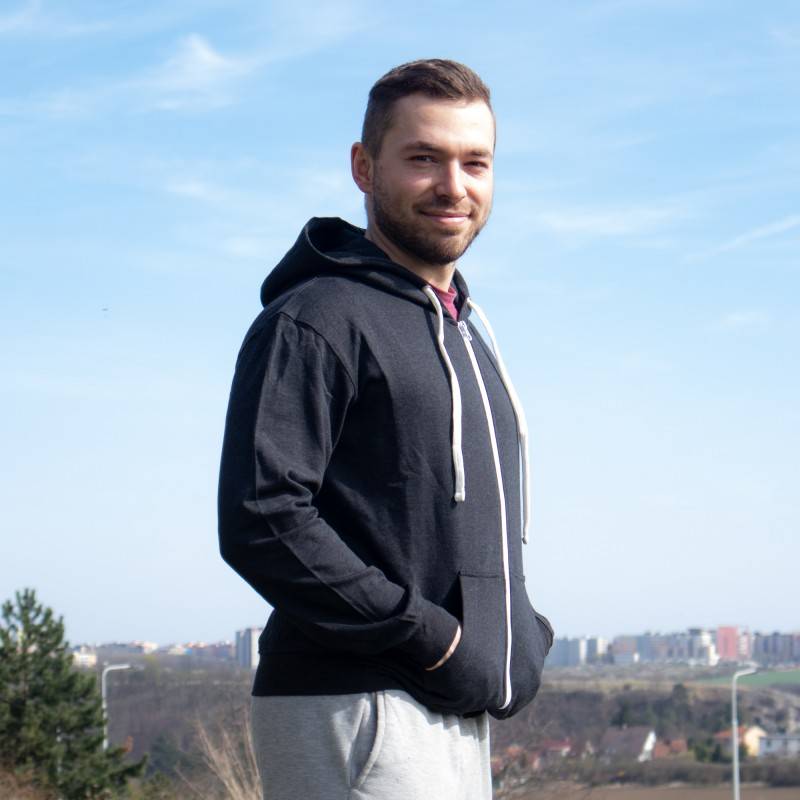 Pánská mikina WORKOUT HWPO - černá