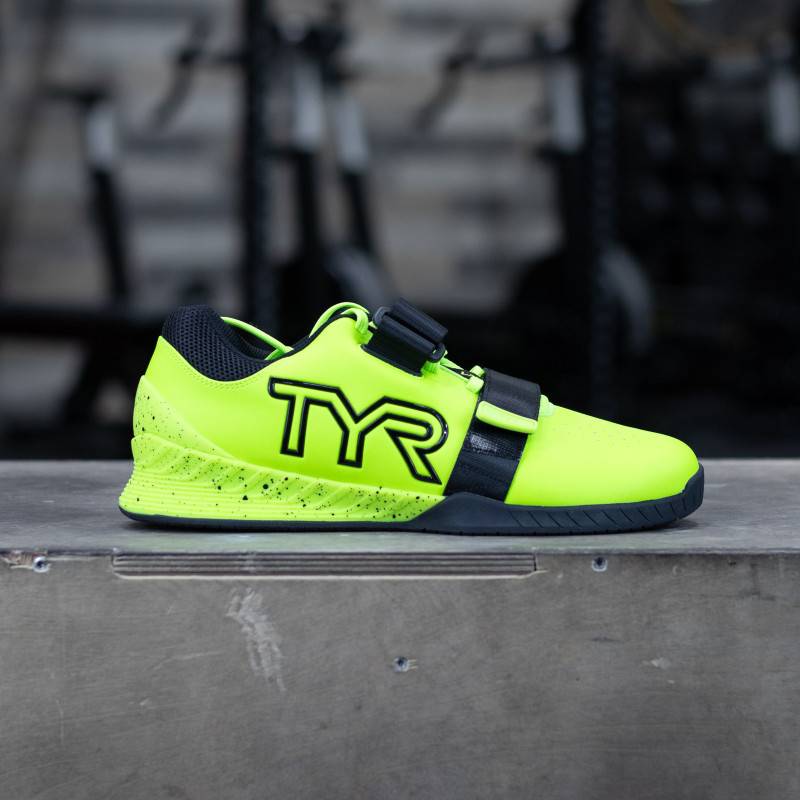 Vzpěračské boty TYR L-1 Lifter Attak Yellow - CrossFit Games