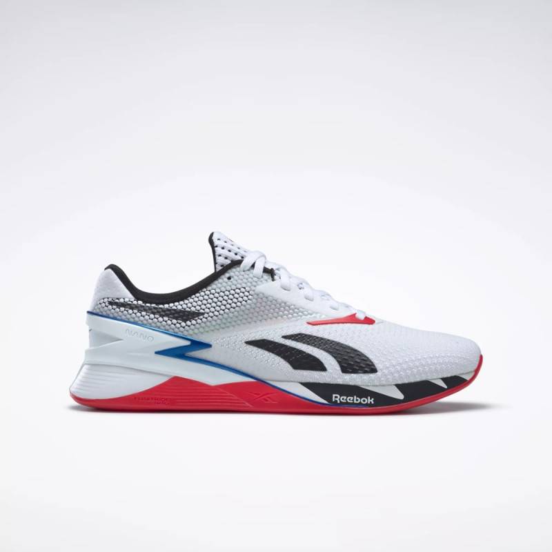 Pánské boty Reebok Nano X3 - White/black/blue 