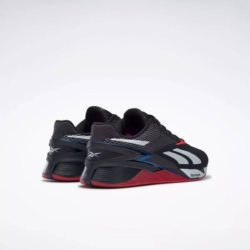 Man Shoes Reebok Nano X3 - black/white/blue