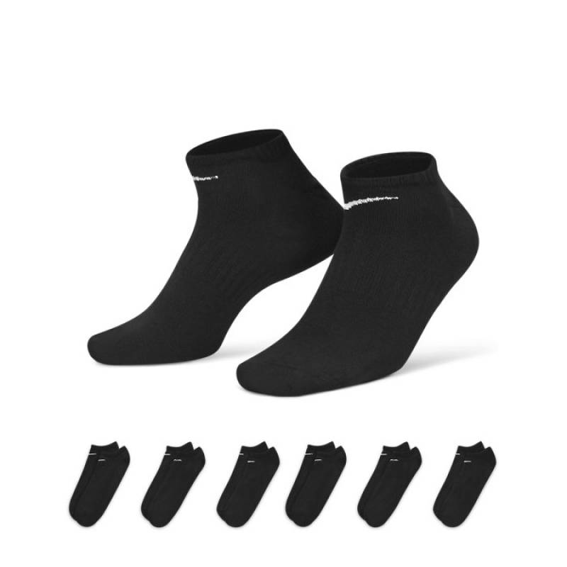 Nike Everyday Lightweight Socks Black - 6 Pairs