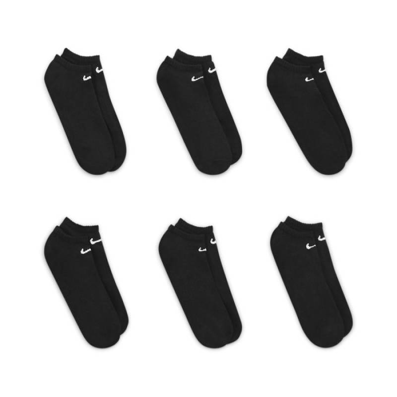 Nike Everyday Lightweight Socken Schwarz - 6 Paar