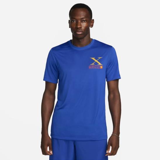 Nike tričko X training blue