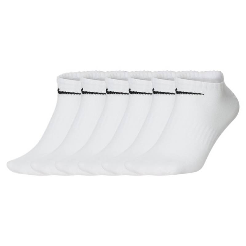 Nike Everyday Lightweight Socks White - 6 Pairs