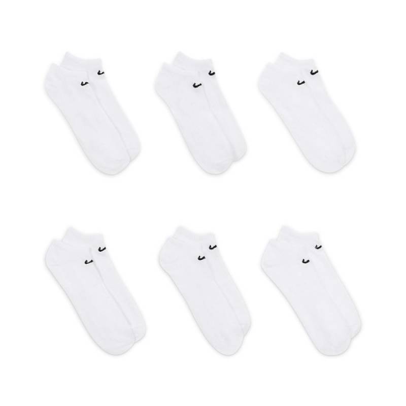 Nike Everyday Lightweight Socks White - 6 Pairs