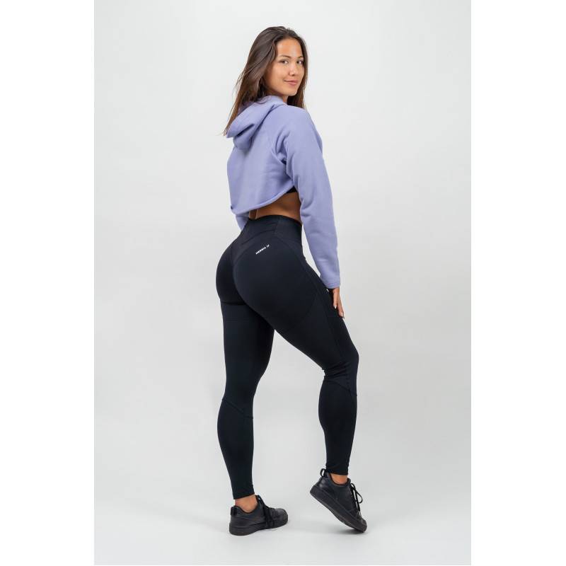 High-waist shaping leggings NEBBIA HERO GLUTE PUMP 247 Black