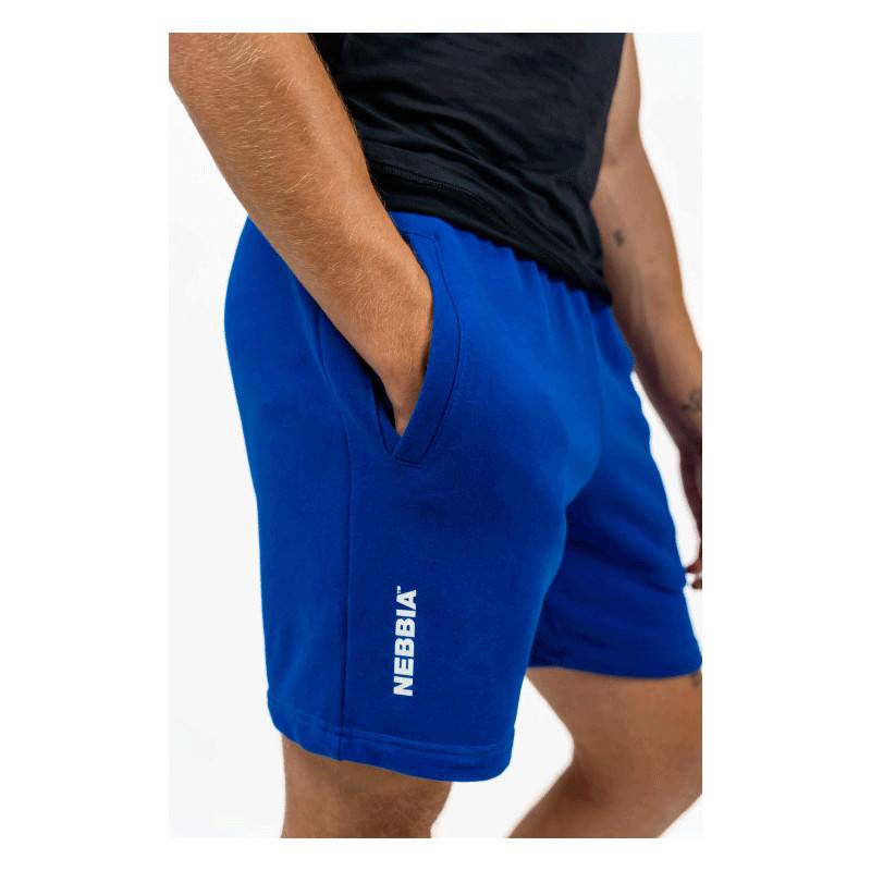 Man Shorts Relaxed-fit blue- NEBBIA