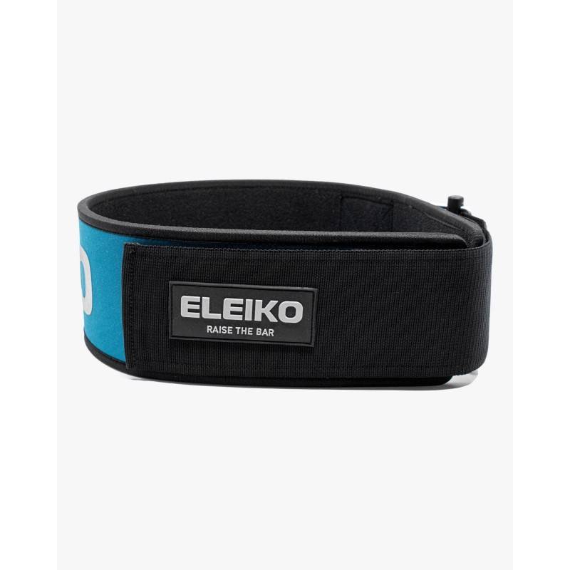 Eleiko EVA belt with stainless steel buckle - blue