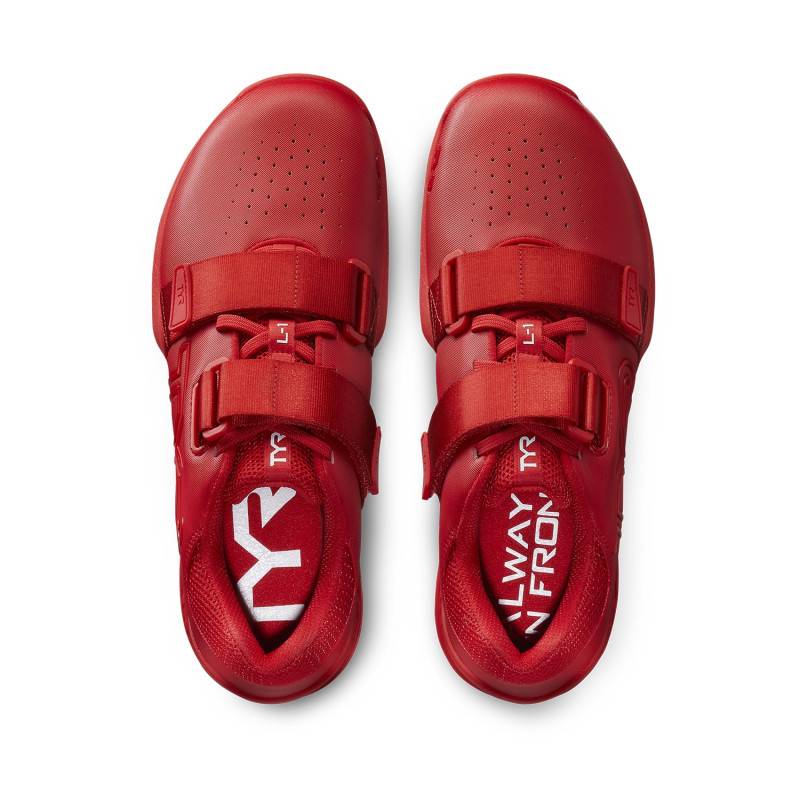 Weightlifting Shoes TYR L-1 Lifter - red