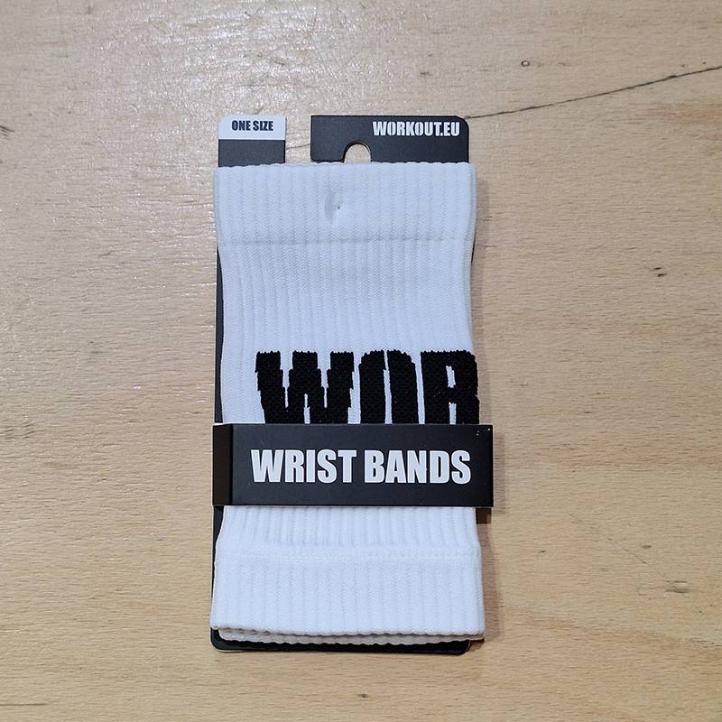 Sweatbands WORKOUT 2.0 - white