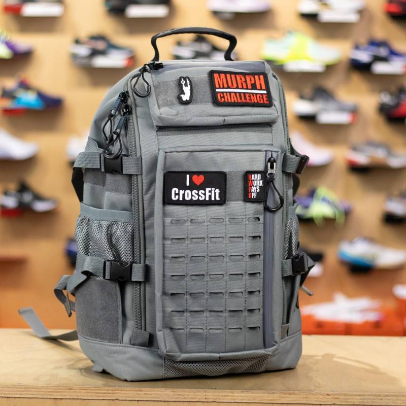 Fitness bag WORKOUT - 30 l - grey ČČK