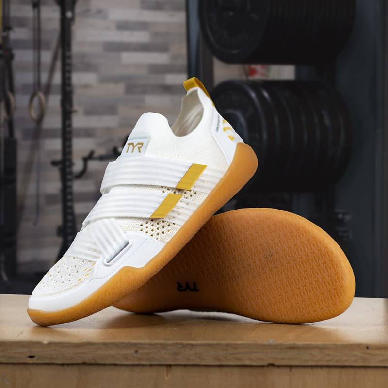 Boty TYR DropZero Barefoot Lifter - bílé