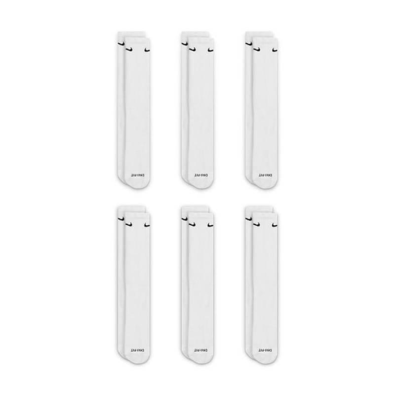 Training Socken Nike Everyday Plus Cushion Crew (6 pairs) - weiß