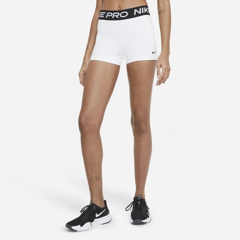 Woman functional Shorts Nike Pro - white