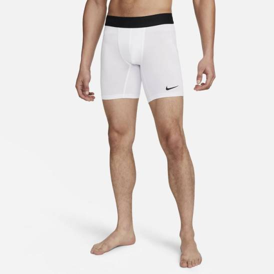 Nike fitness šortky Pro bílé