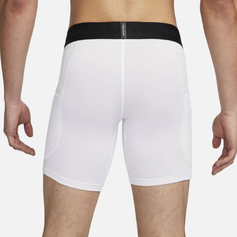 Man fitness Shorts Nike Pro weiß