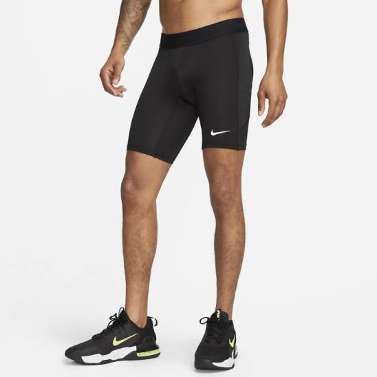 Nike dlouhé fitness kraťasy Pro černé