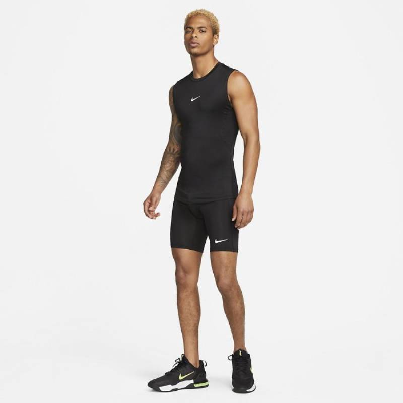 Man long fitness Shorts Nike Pro black