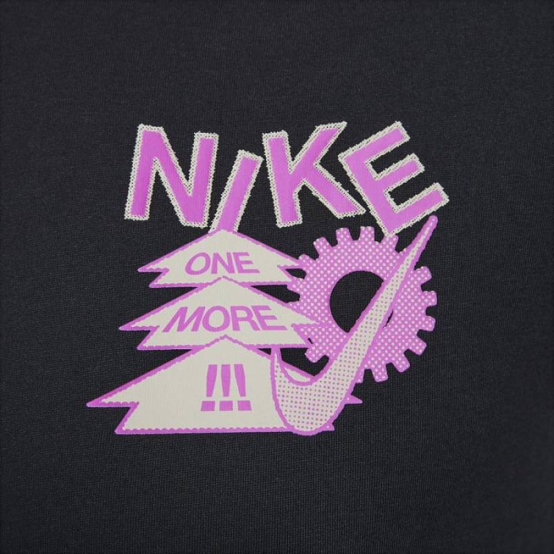 Man T-Shirt Nike One more - black