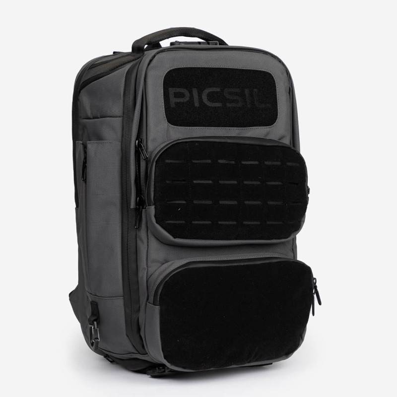 Batoh Picsil Maverick Tactical 40L - šedý
