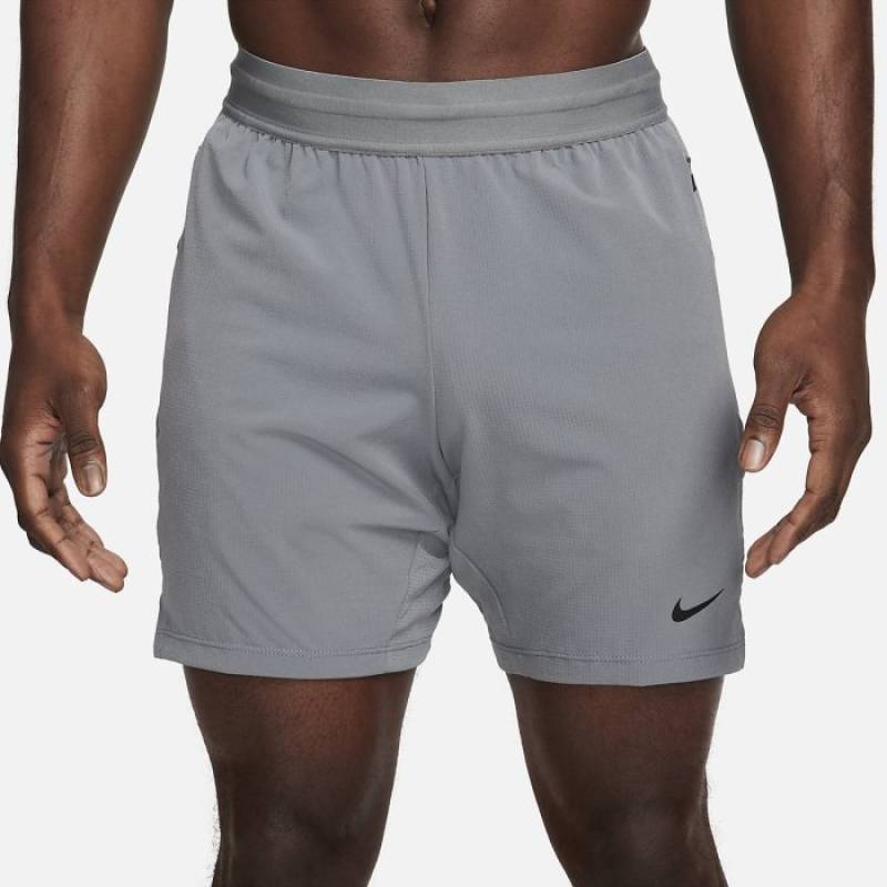 Pánské šortky Nike Flex Rep Dri-fit - šedé
