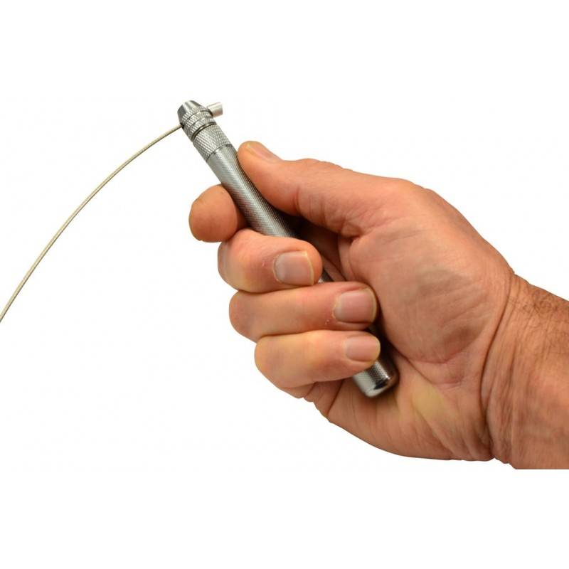 Top švihadlo bullet comp electric EliteSRS blue - černé lanko