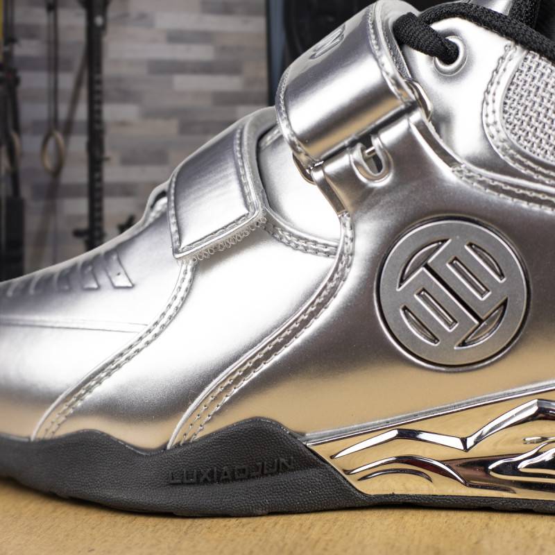 Boty na vzpírání LUXIAOJUN Professional - stříbrné