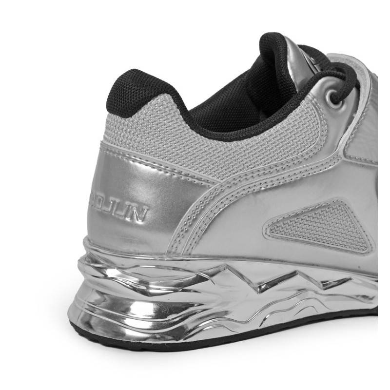 Boty na vzpírání LUXIAOJUN Professional - stříbrné