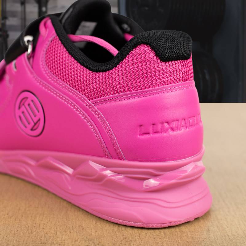 Boty na vzpírání LUXIAOJUN Professional - růžové