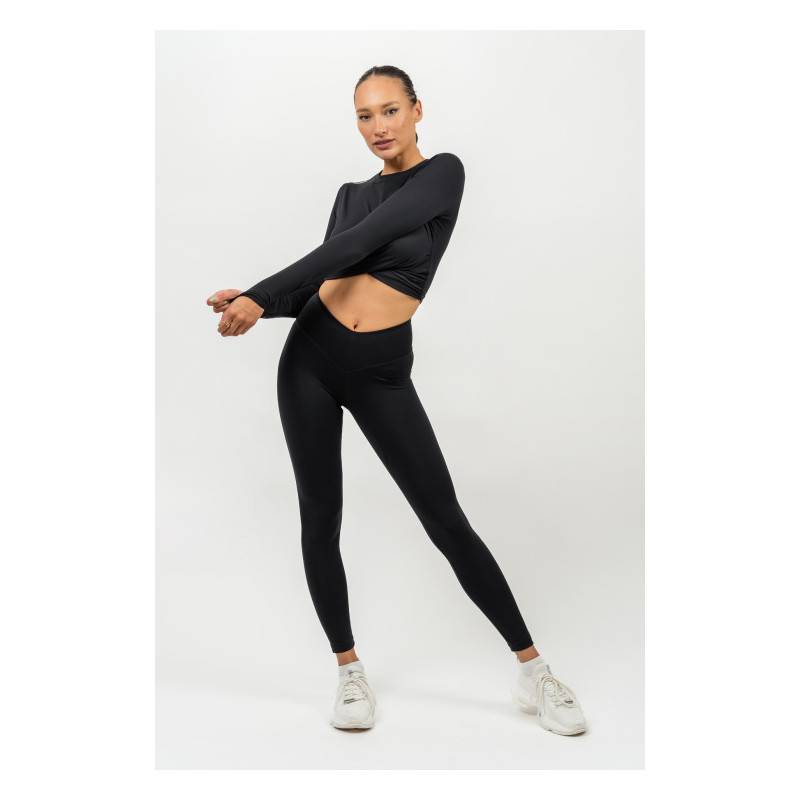 Hoch taillierte Leggings ELEVATED NEBBIA