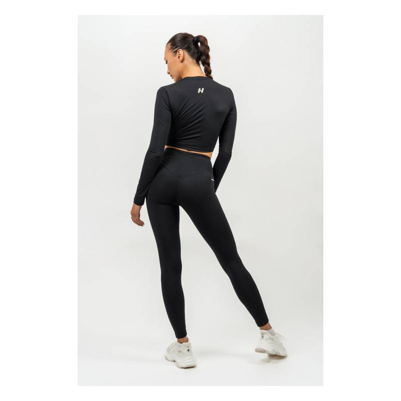 Hoch taillierte Leggings ELEVATED NEBBIA