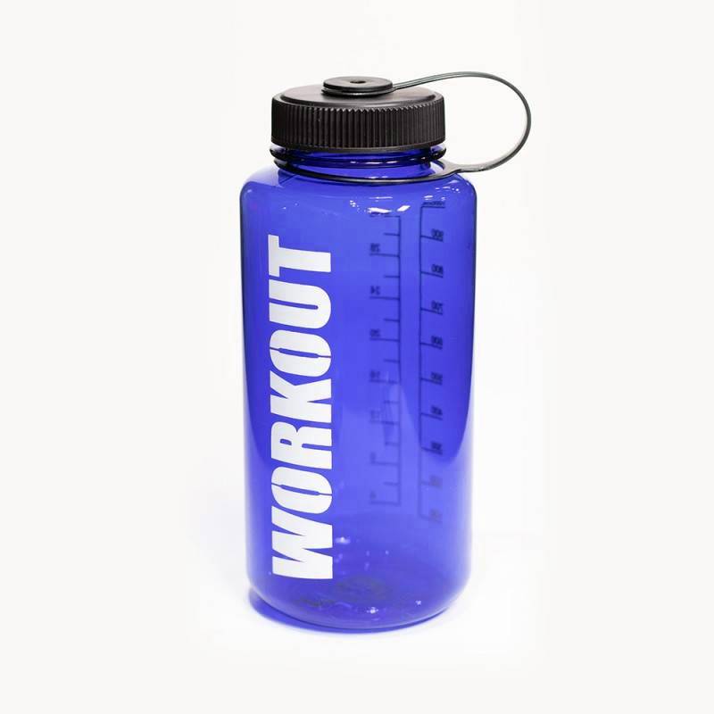 Bottle WORKOUT 1000 ml Tritan - tmavě modrá