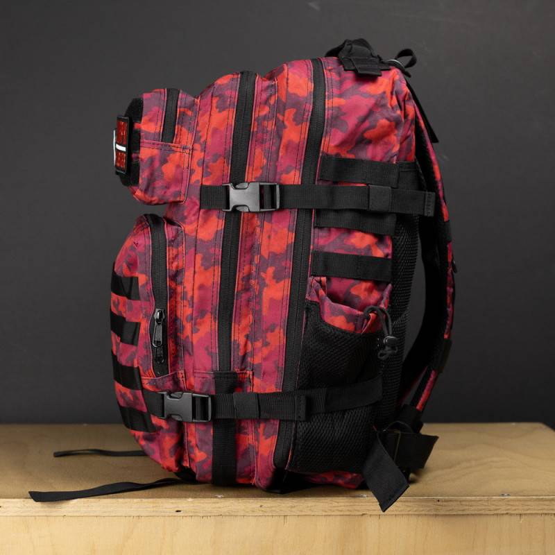 Fitness bag WORKOUT Limitovaná edice red camo