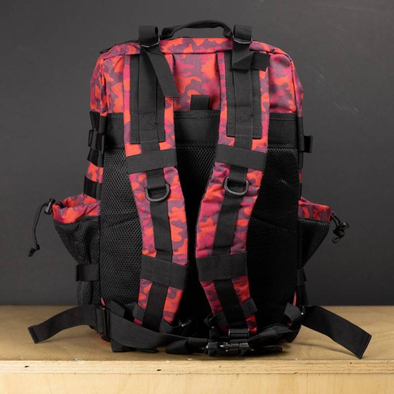 Fitness bag WORKOUT Limitovaná edice red camo