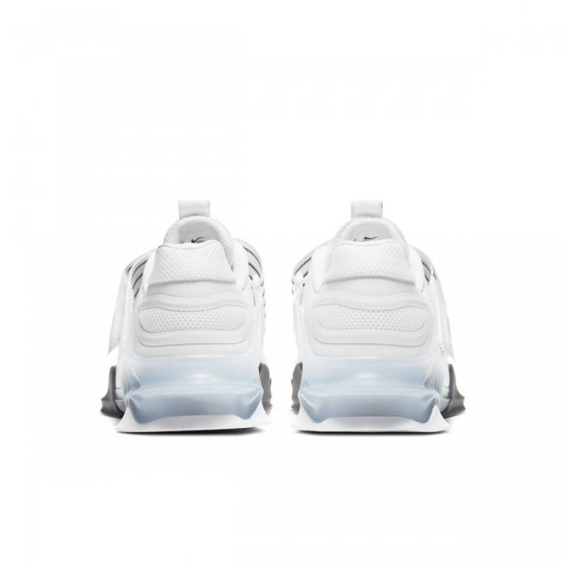 Vzpěračské boty Nike Savaleos - White/Black-Iron Grey