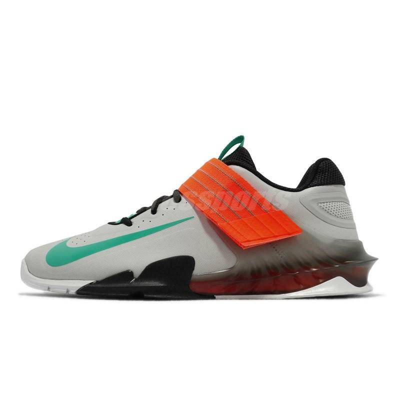 Vzpěračské boty Nike Savaleos - grey fog orange