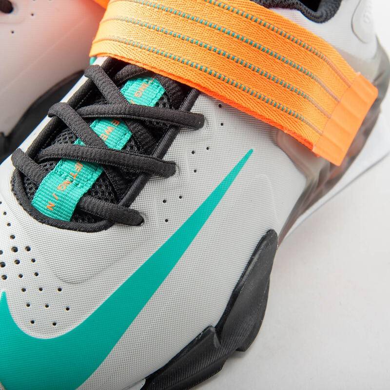 Vzpěračské boty Nike Savaleos - grey fog orange