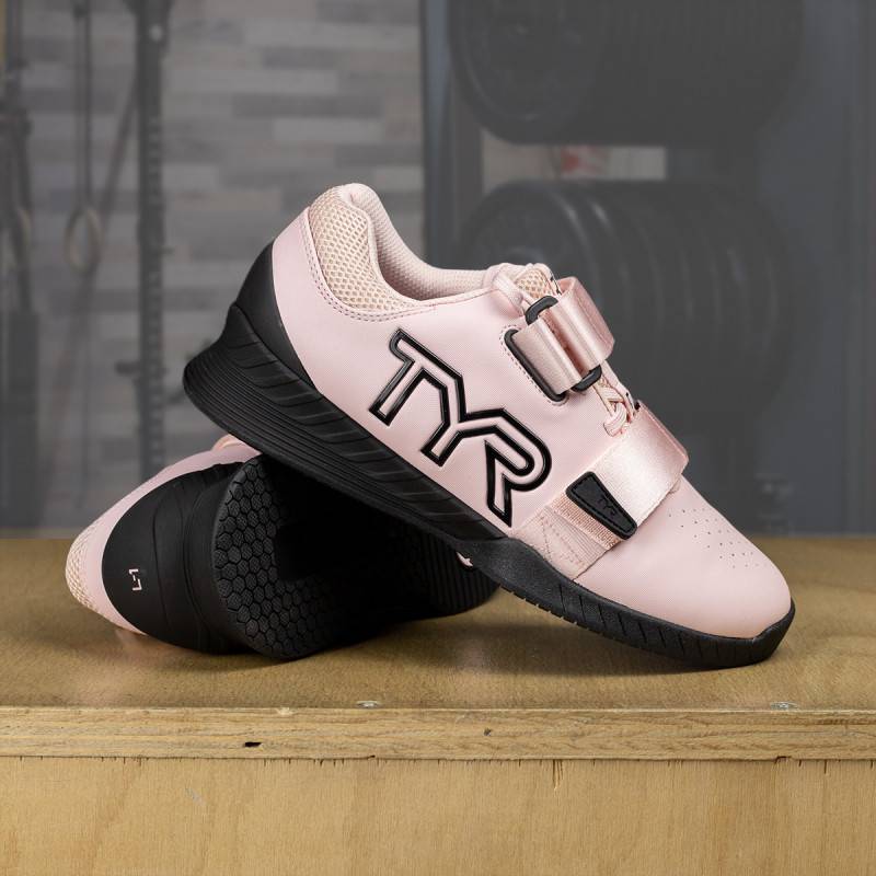 Weightlifting Shoes TYR L-1 Lifter - pink black