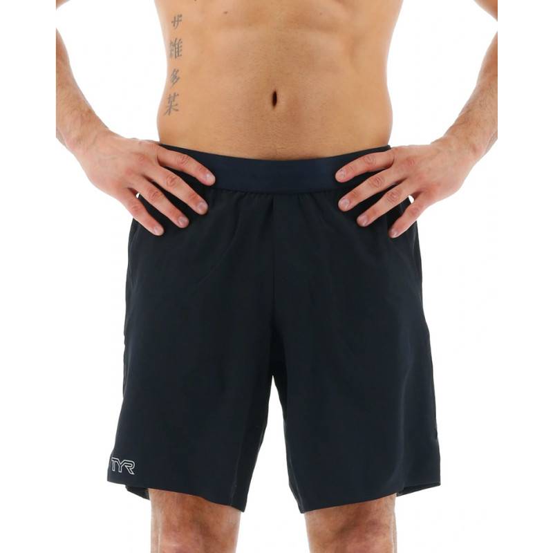Herren-Trainingsshorts TYR - schwarz