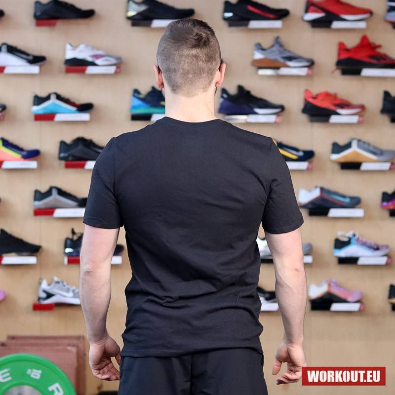 Man T-Shirt Nike Weightlifting - Black/White