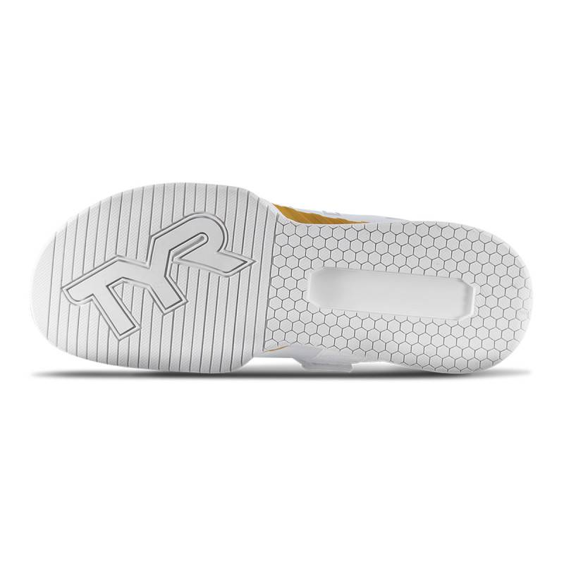 Weightlifting shoes Squat University TYR L-1 Lifter - white/gold