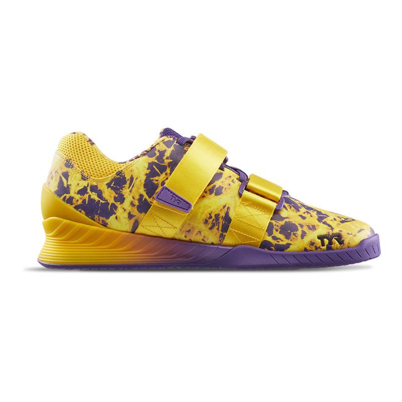 Weightlifting Shoes TYR L-1 Lifter - yellow purple