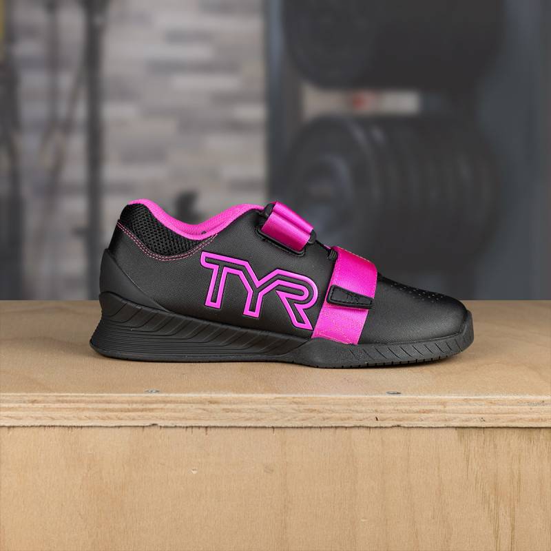 Weightlifting shoes TYR L-1 Lifter - black/pink