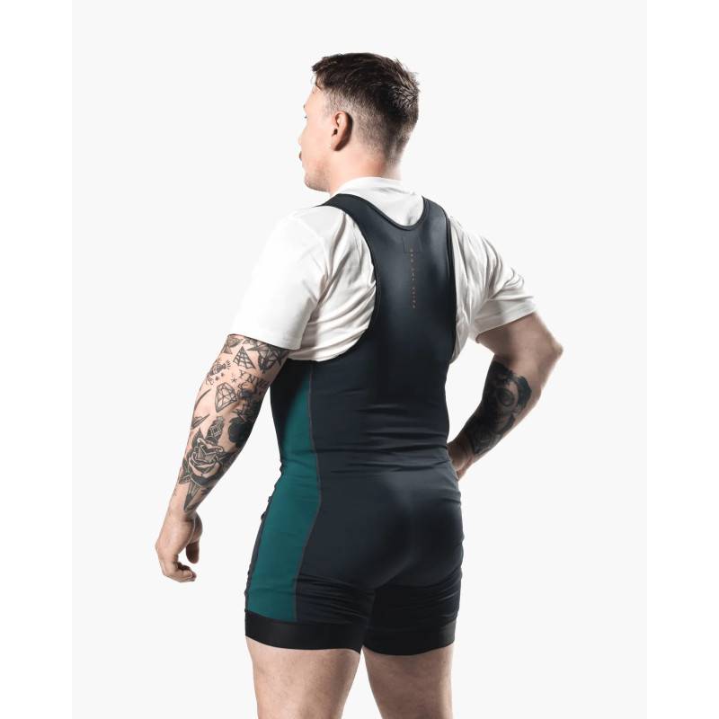 Unisex vzpěračský dres ELEIKO blue/black