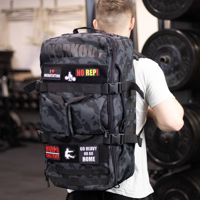 Batoh-taška přes rameno WORKOUT 2.0 - camo